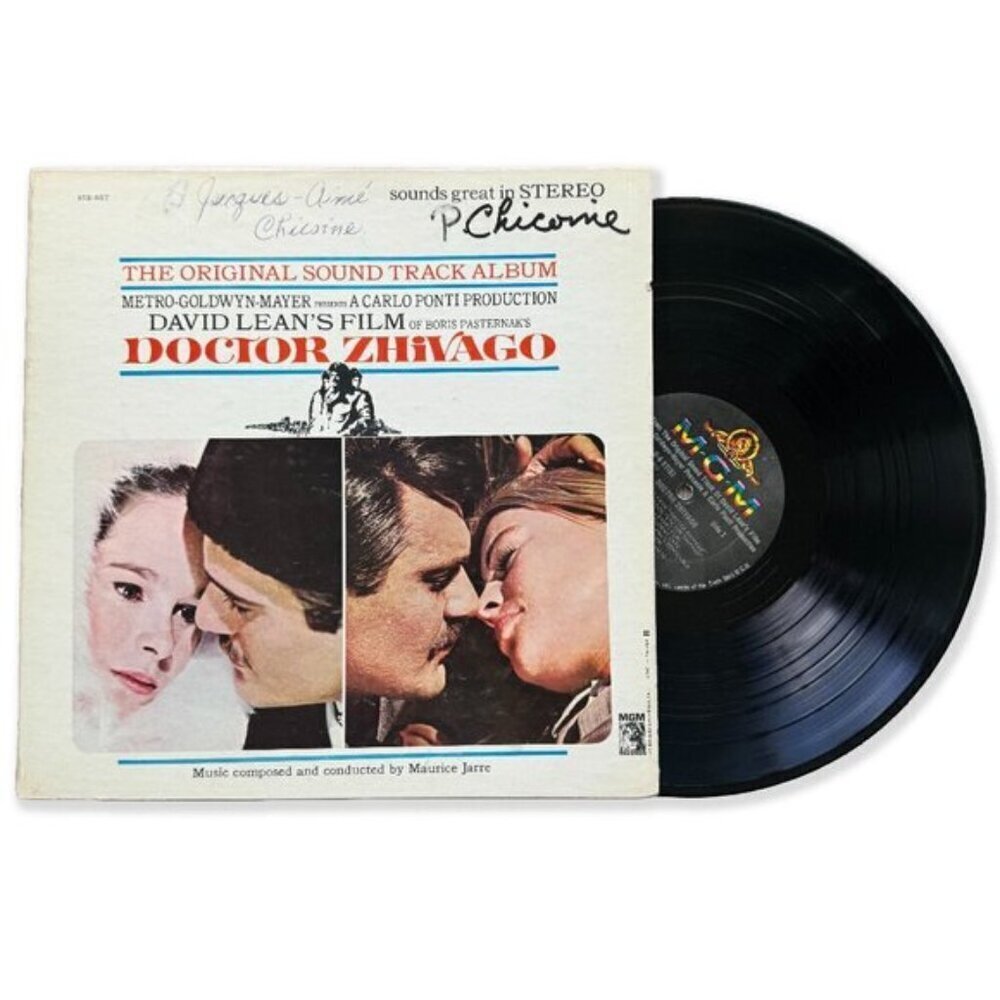 Doctor Zhivago Original Soundtrack Vinyl Record MGM Stereo 1965 Maurice Jarre